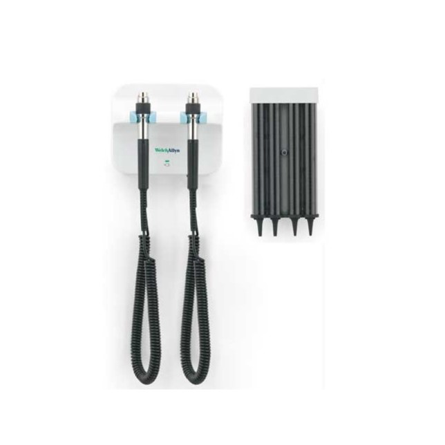 Diagnostic System Welch Allyn Green Series 777 Wall Transformer (77710) & Kleenspec® Disposable Specula Dispensers (52400-PF), Instrument Heads Not Included (1/EA) by Hillrom/Welch Allyn  ID 77510